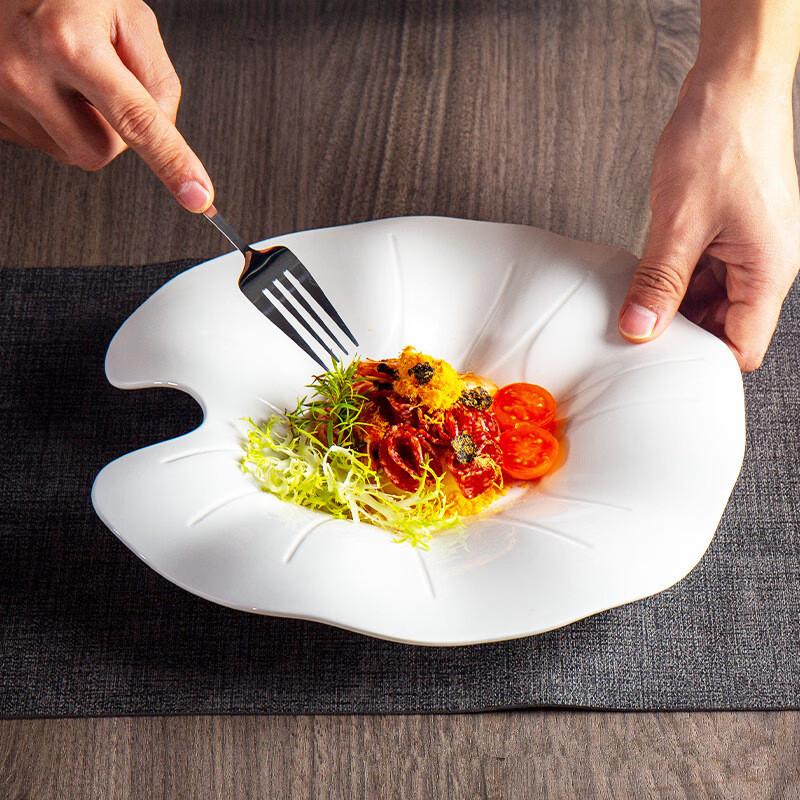 Ceramic Irregular Western Serving Plate