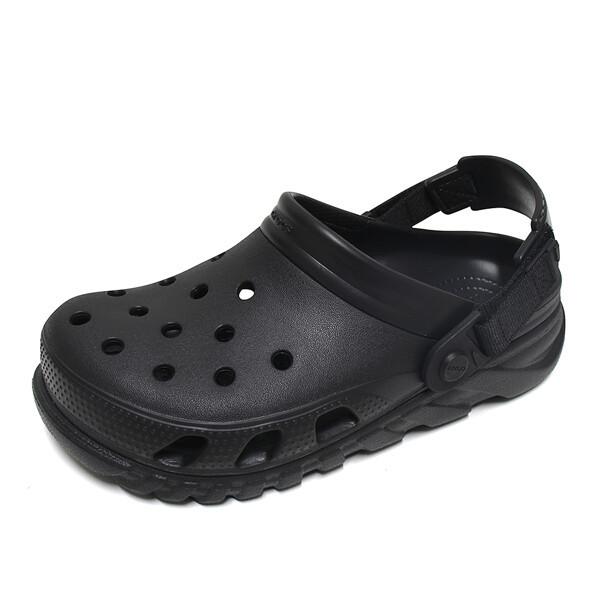Crocs Duet Max 2 Public Clog Sandalen Schwarz 208776 001