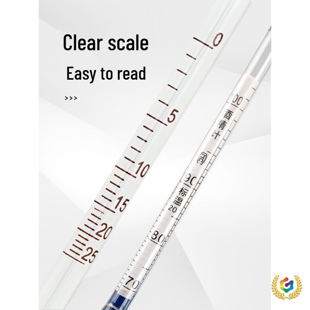 Alcohol Content Tester: Baijiu, Fruit & Rice Wine Meter, Alcoholometer