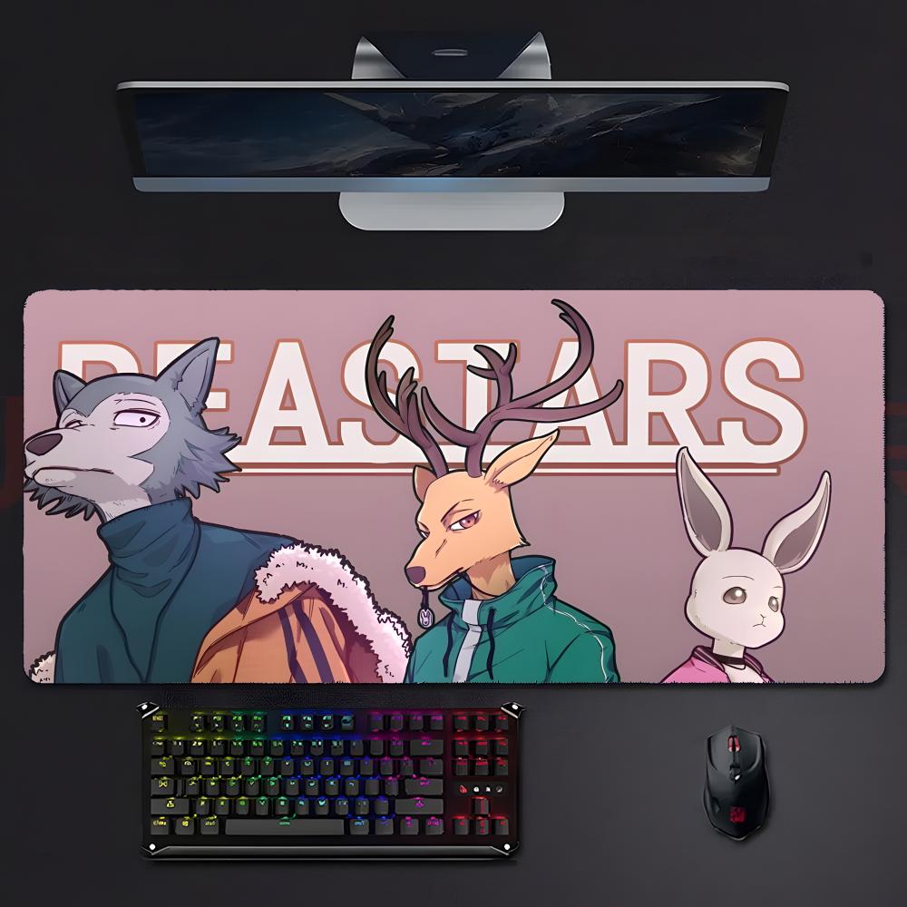 Cute Warm Anime BBeastars Mouse Pad Mousepad Large Gaming Lockedge Thickened Pc Table Desk Mat