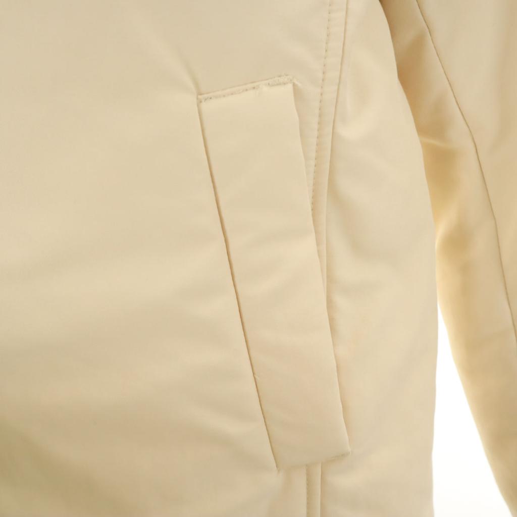 UNIQLO hybrid down coat S Ivory Women Used