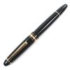 Great MONTBLANC fountain pen Meisterstück 147 Traveler white star black 14K mens Used