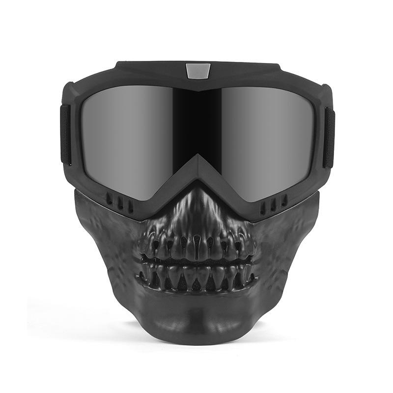 One-Piece Detachable Riding Mask - Windproof, Sandproof, Wide Vision & Comfortable Breathable for Off-Road Use