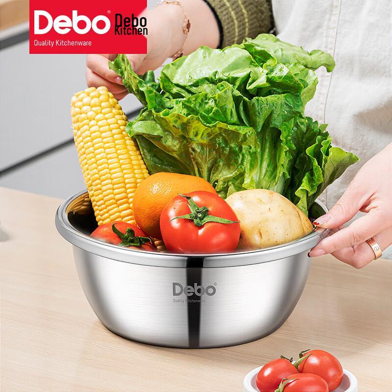 Debo Laurent Stainless Steel Mixing Bowl Set