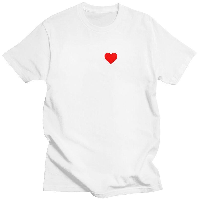 Unisexs I Love Custom Text T Shirt Short Sleeve Cotton Tshirt Valentines Day Gift Casual Personalized Name Photo Tee Clothing