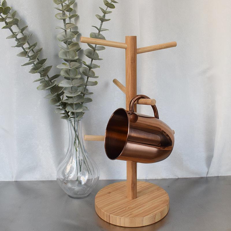 470 ml Fassungsvermögen 304 einwandige Kaffeetasse mit Henkel Trinkbecher umweltfreundlicher Edelstahl Wasserbecher