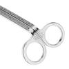 Semicircular Plating Stainless Steel Candle Heart Clip Wick Trimmer Scissors Tool(black)