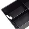 Center Console Organizer Containers Tray ,Plug and Play ,Waterproof, Solid 4 Grids Keys Cards Coins