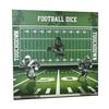 Dice Football Board Game Portable Travel Family Night Parties Interactive Football Game Adults Football Knuckle Touchdown Dice Tabletop Game