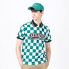 AVAVE Men'S Checkerboard Polo Shirt Green
