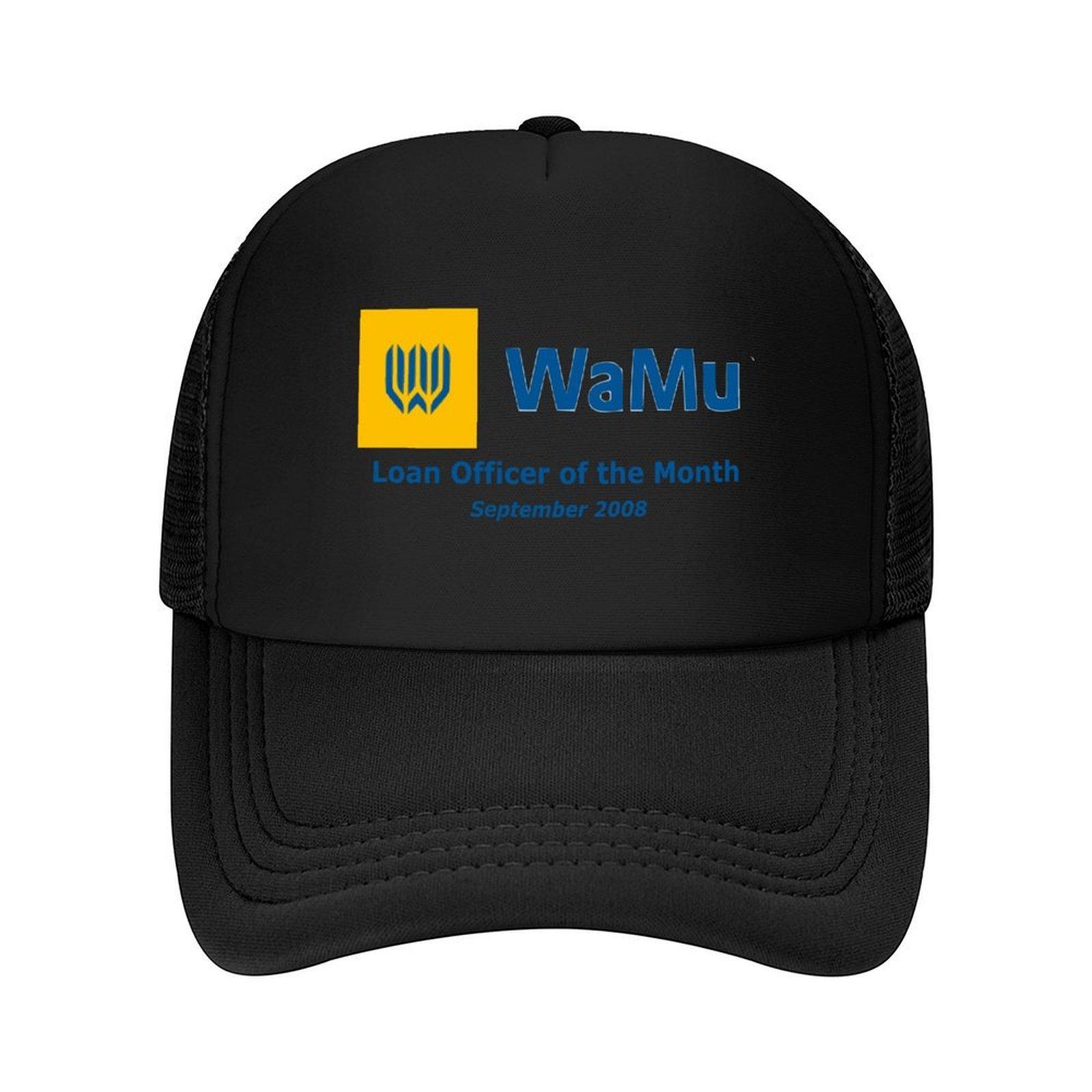 Washington Mutual WaMu Сотрудник месяца по кредитованию 2008 Банкротство Банка Смешная Бухгалтерия Бейсболка