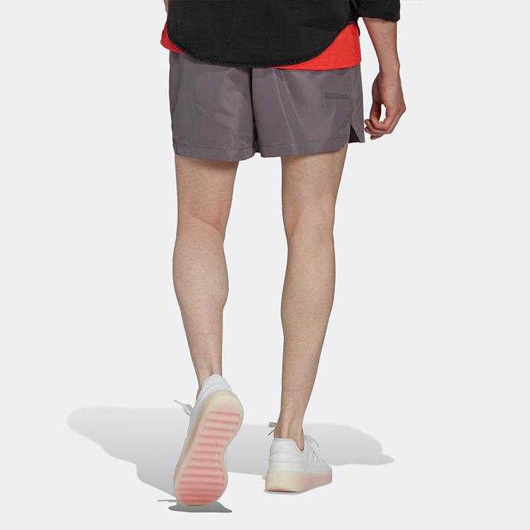 Adidas Solid Color Sports Shorts Men Bottoms Trace-Grey HG2070