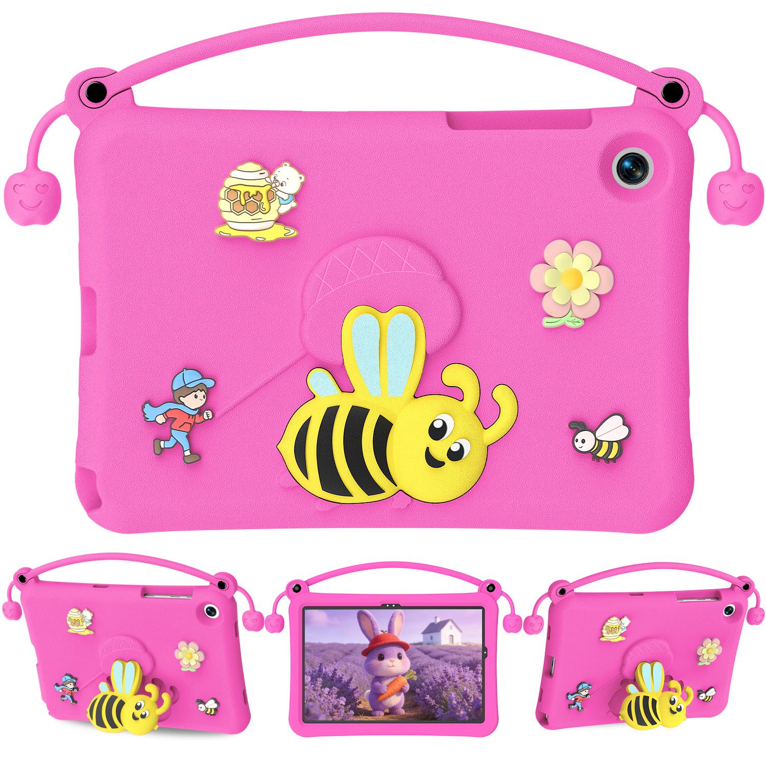 

For Samsung Galaxy Tab A11+ / A9+ EVA Case Bee Style Kickstand Tablet Cover with Carry Handle