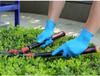 20/50/100PCS Blue Nitrile Gloves Disposable Anti-Slip Gardening Gloves with Textured Grip Cleaning Working Protictive Gloves