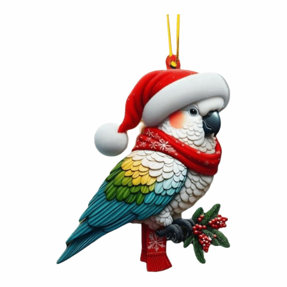 Pandantiv Acrilic de Crăciun Lumea Animalelor Mașină Pandantiv Cal Ornament Agățat Pom de Crăciun Cadou de Anul Nou