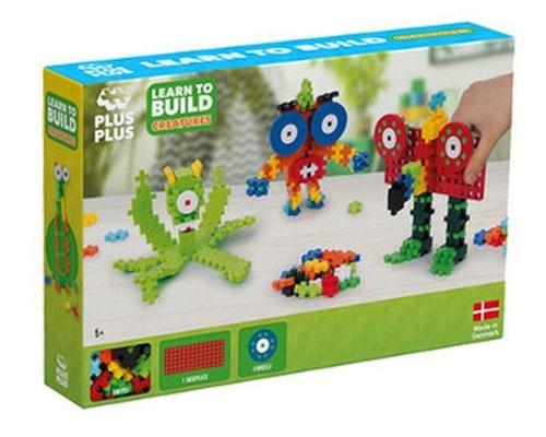 Plus-Plus blocks. Learn to build monsters. 240 pieces.