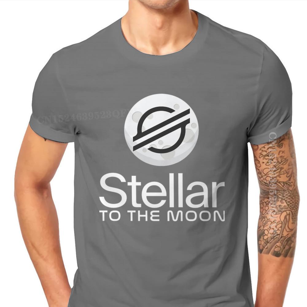 Classic Hip Hop Tshirts Stellar Crypto XLM Coin Cryptocurrency Tops Comfortable Unisex T Shirts Unisex Tshirt Clothing Gift Clothes