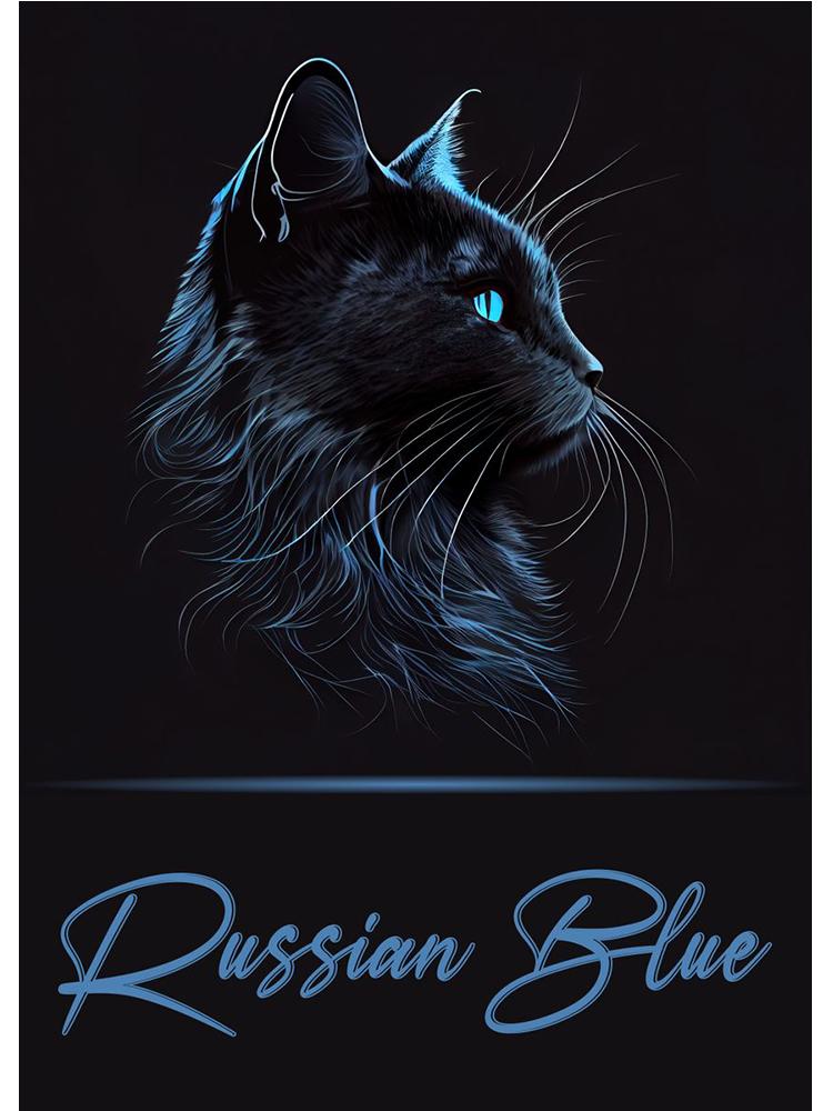 Cats Breeds Balinese Chausie Cheetoh Cat Portrait Poster Canvas Painting Abstract Animal Pet Wall Picture Living Room Home Decor