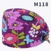 Unisex All-Cotton Printed Surgical Cap for Medical and Food Services