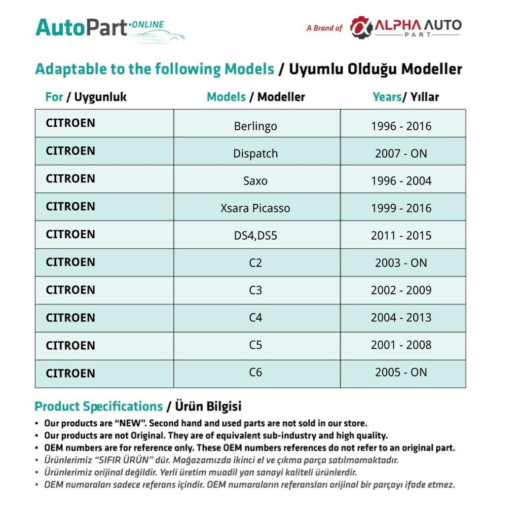Víčko přídavné nádrže chladiče pro Citroen
