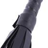 Faux Leather Pimp Whip Racing Riding Party Flogger Queen Black Riding Whip