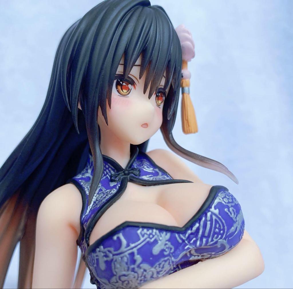 [USED] Desktop Cute Yui Kotegawa Chinese Dress Repainted Figure