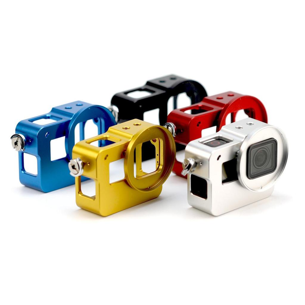 Aluminum Alloy Protective Frame for GoPro Hero5: Multifunctional Dog Cage Accessory