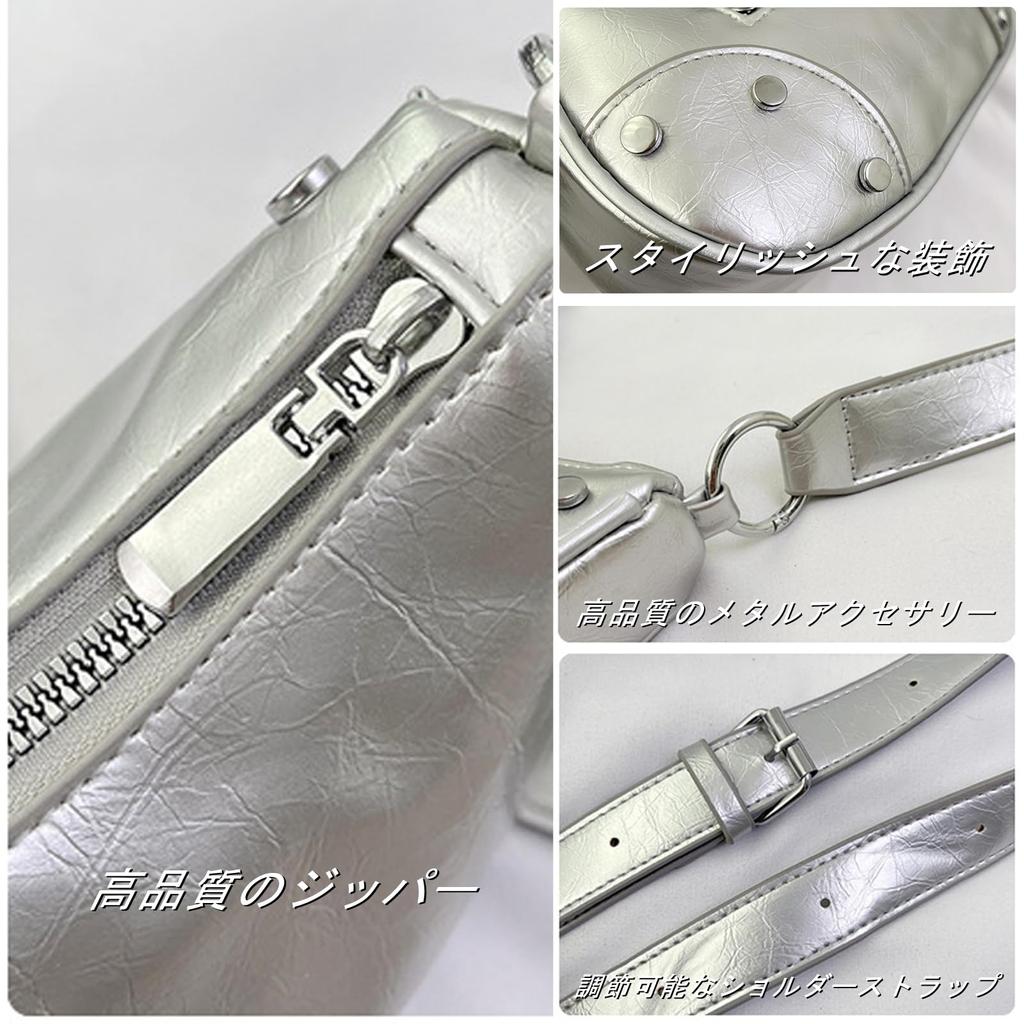 Shoulder Bag for Mini Shoulder Faux Large Dull Color [Fancy Forest] Women, Crossbody, Bag, Wallet, Pochette, Small, Lightweight, Bag, Leather, Adult,