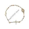 Virgin Mary Rosary Bead Bracelet for Women Style Cross Bracelet Fashion Accessories Religion Bangle Jewelry
