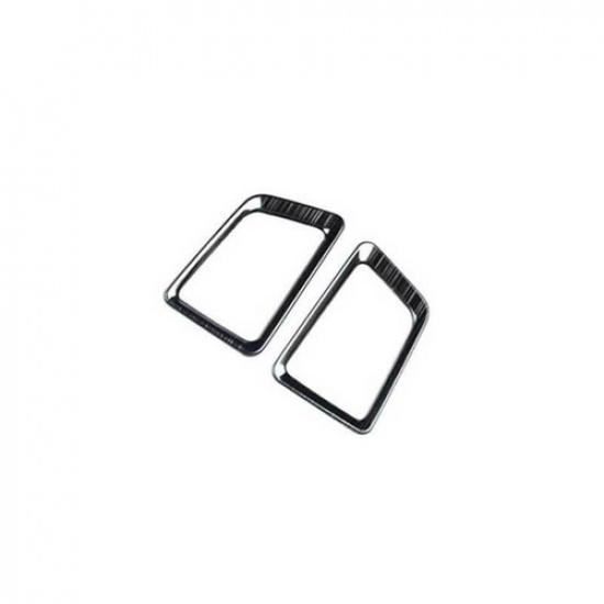 For Ford Ranger 2015- 2PC Titanium Trim Black Left And Right Air Outlet Vent