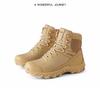 Men's Mid-Top Desert Tactical Military Sports Boots - Large Size