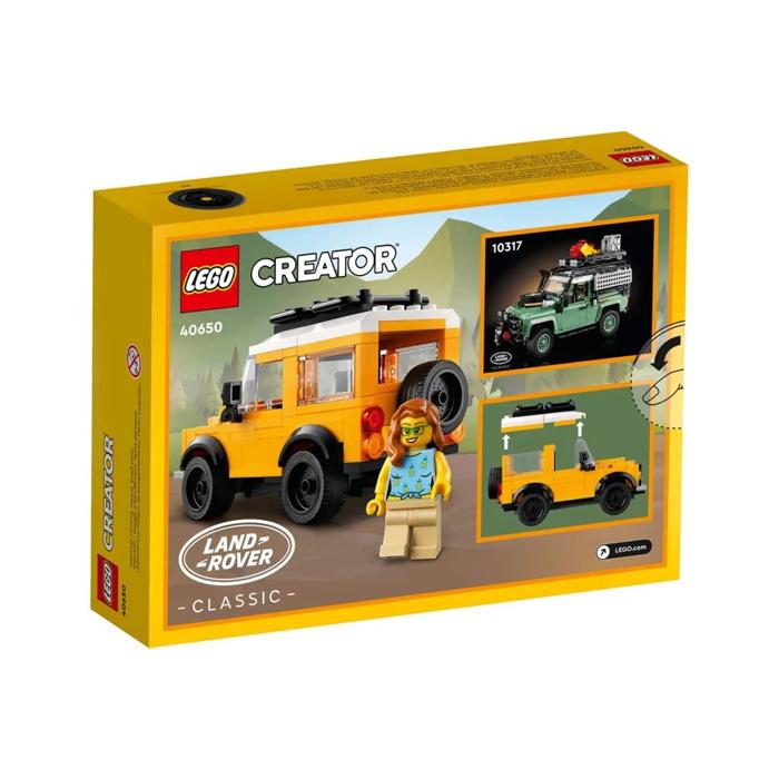 LEGO Land Rover Classic Defender Building Blocks 40650