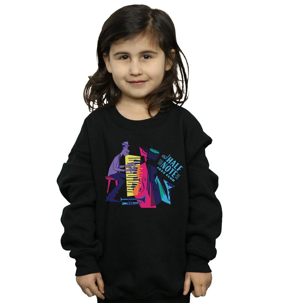 Disney Girls Soul Joe Gardner Jazz Club Sweatshirt