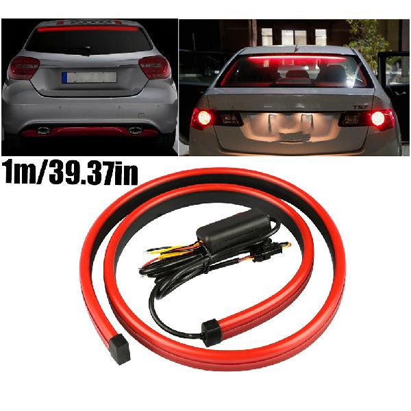 39-дюймовая гибкая светодиодная полоса 3-го стоп-сигнала для заднего стекла с последовательным указателем поворота