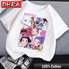 Cute K-pop Demon Hunters Rumi Mira Zpey Film Graphic T-Shirt Men Women Harajuku Y2k Tops Fashion Casual Sweatshirt Unisex Tees