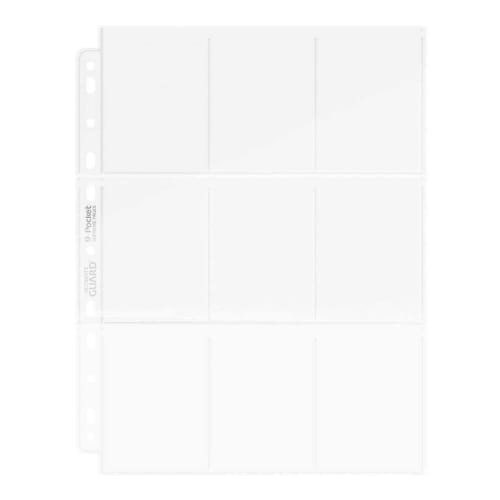 Ultimate Guard 9-Pocket Pages, 100 Sheets