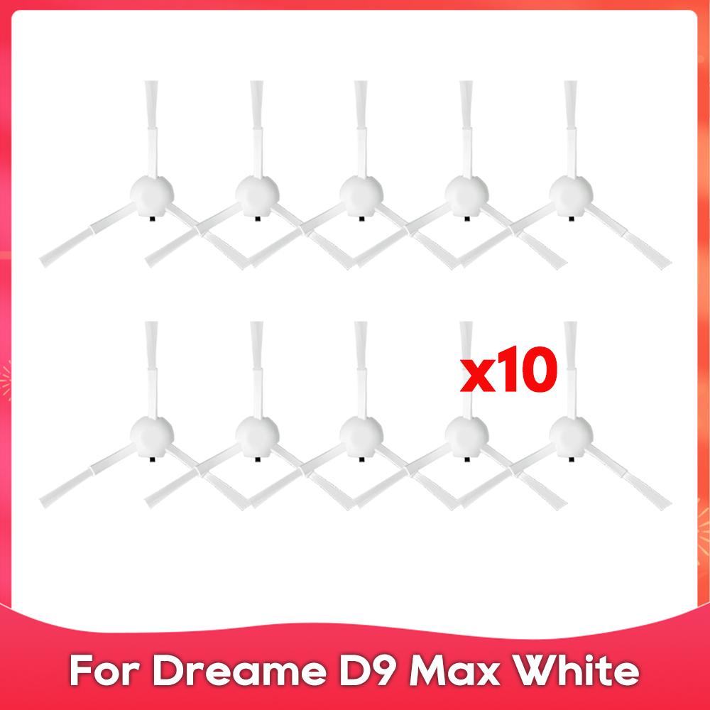 Fit For ( Dreame D9 Max White / RLD33GA ) Roller Side Brush Hepa Filter Mop Cloths Rag Robot Vacuum Cleaner Accessory Spare Part