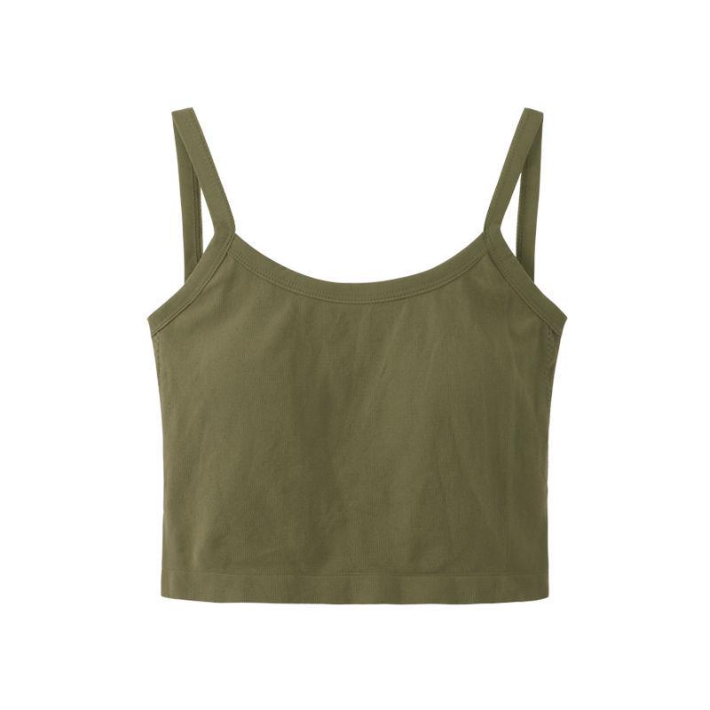 Women's Spicy Summer Slim Fit Backless Camisole with Chest Pads