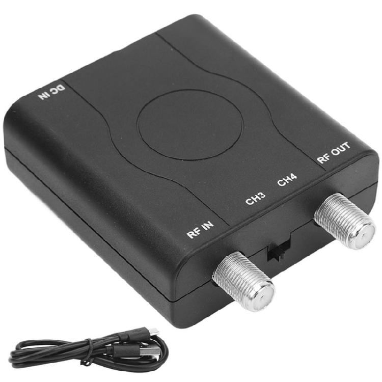 

High Resolution Video RF Converter Adapter Suitable For Home Entertainment Systems Feature PLL Controlled VHF Frequency 1