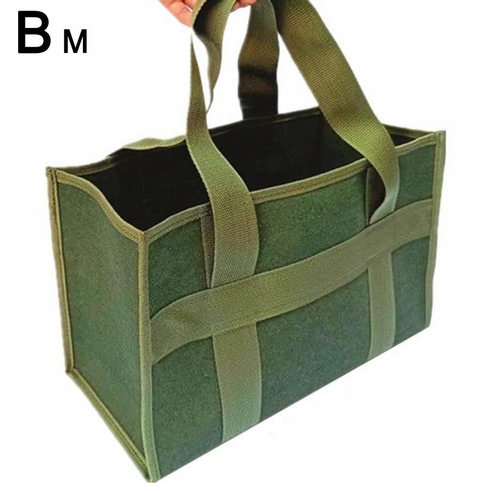 

Простая холщовая сумка для инструментов, высокопрочная, для хранения инструментов, для сада, водонепроницаемая, для переезда, для избранных D7G6 M-1pcs