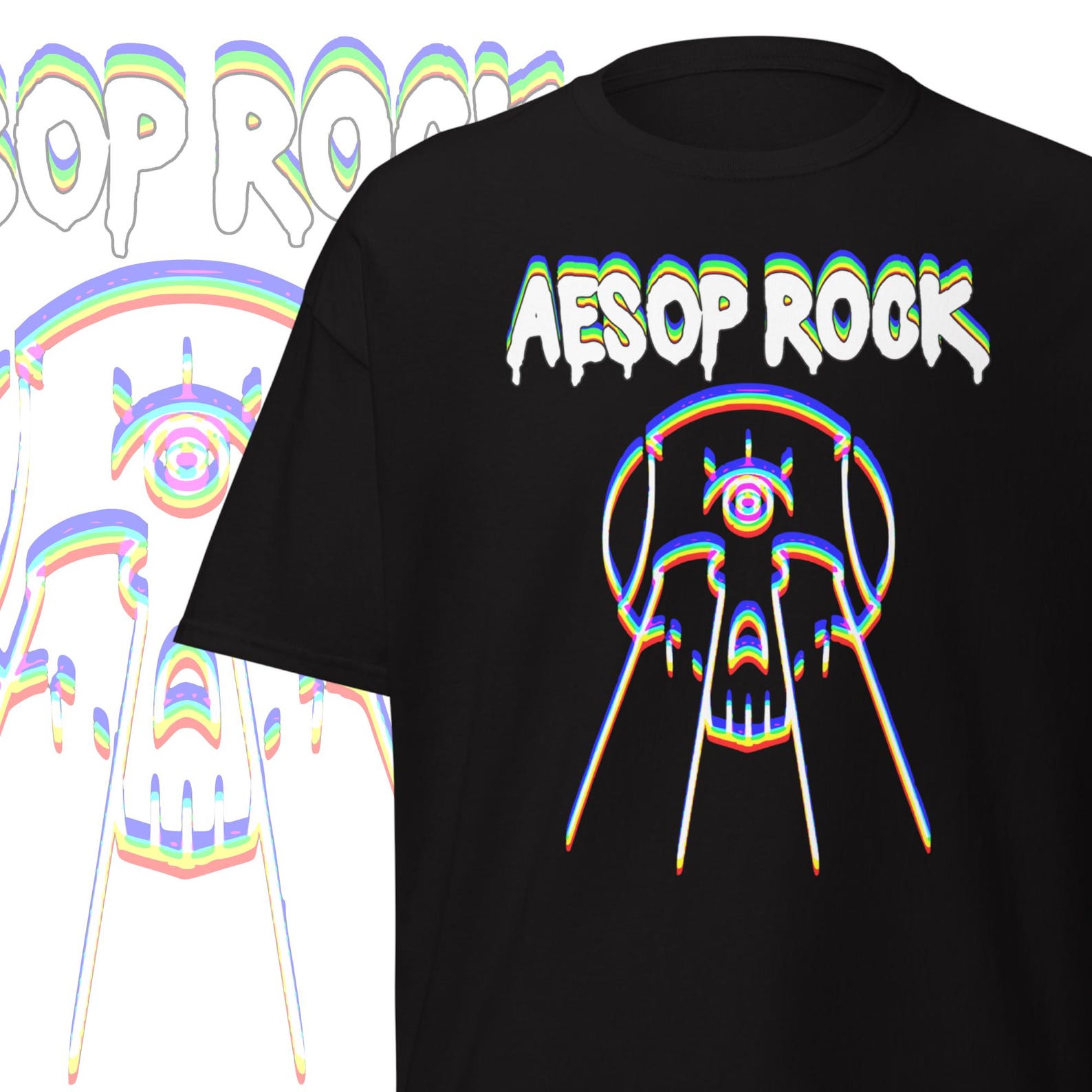 Aesop Rock T-Shirt Hip Hop Urban Streetwear Underground Rap Merch XL