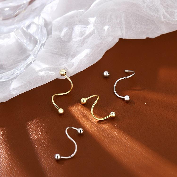 925 Sterling Silver Spring Ear Studs: Light Luxury Niche Earrings & Hoops for Women, Summer 2022