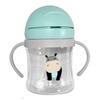 Children's 250ml Straw Sippy Cup with Handle - PC Plastic