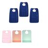 Waterproof Eating Bibs Towel Material Adult Dining Clothing Protector Reusable Patient Bibs for Elderly Mealtime Care
