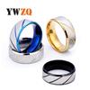 Europäischer & Amerikanischer Grenzüberschreitender Edelstahl Titan Ring: Stilvoller, Langlebiger, Farbechter Köper-Schmuck für Männer & Frauen
