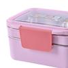 2 Layer Stainless Steel Bento Box, Large Capacity Lunch Container Food Storage Containers Picnic