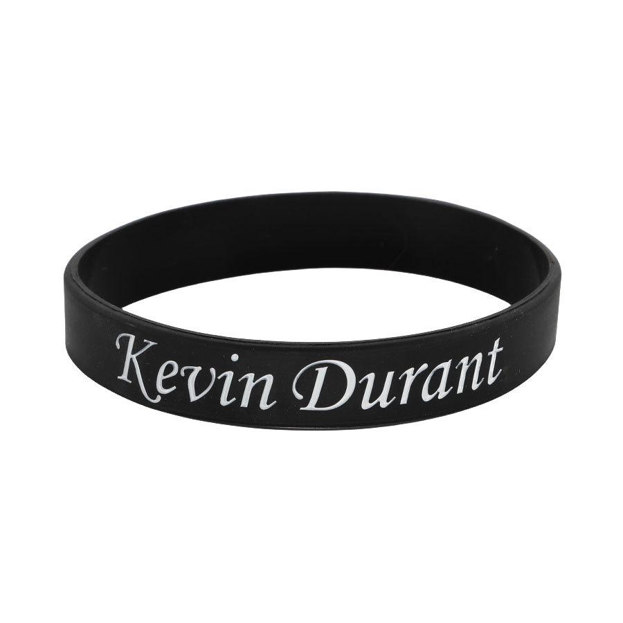 Douyin Popular NBA Star Signature Luminous Silicone Sports Bracelet/Wristband