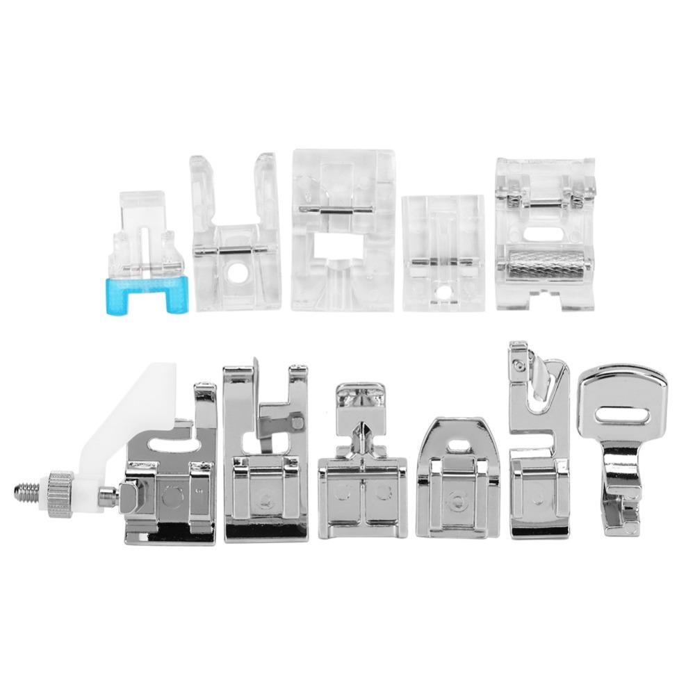 11Pcs Multifunctional Sewing Machine Presser Foot Professional durable Presser Foot Kit Sewing Machine Tool Kit Machine Repair