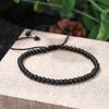 Minimalist 4mm/6mm Braided Stone Bracelet Men Women Volcanic Rock Obsidian Tiger Eyes Beads Meditation Braclet Leisure Pulseira