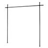 Room Divider Curtain Rod Carbon Steel Vertical Tension Rod for Room Separation   Partition Space Separator Curtain Stand